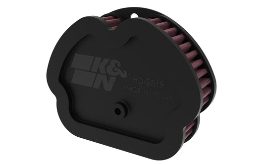 K&N Powersports Air Filters HD-2519 Big Bike Tech