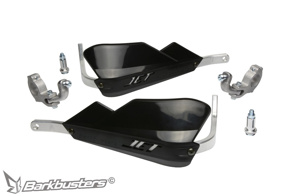 Barkbusters JET Handguard - Two Point Mount (Tapered) - BLACK