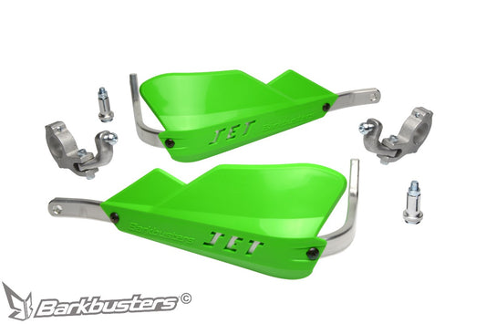 Barkbusters JET Handguard - Two Point Mount (Tapered) - GREEN
