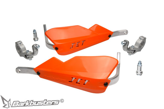 Barkbusters JET Handguard - Two Point Mount (Tapered) - ORANGE