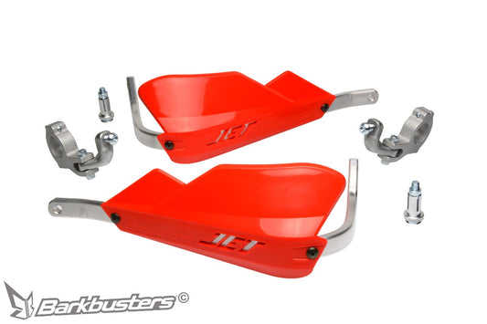 Barkbusters JET Handguard - Two Point Mount (Tapered) - RED