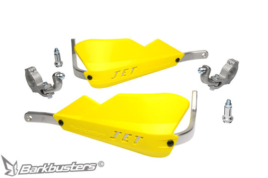 Barkbusters JET Handguard - Two Point Mount (Tapered) - YELLOW