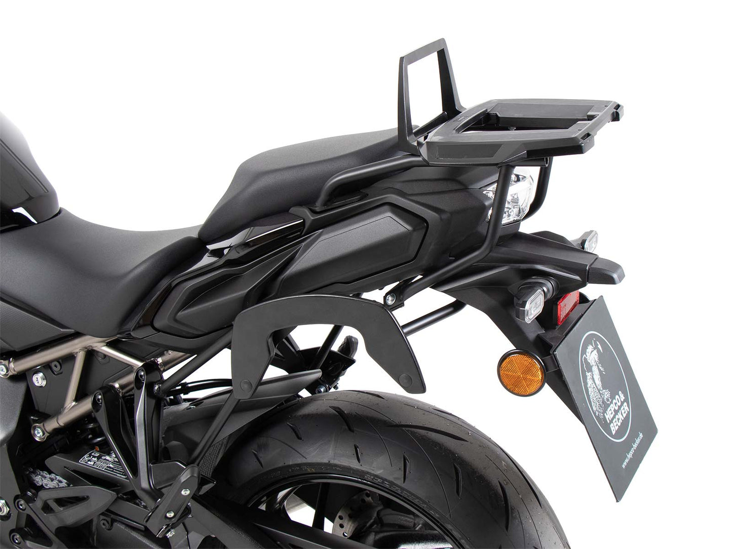 Hepco & Becker Alurack topcasecarrier black for Suzuki GSX-S 1000 GT / Travel Edition (2022-)