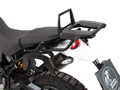 Hepco & Becker Alurack top case carrier black for Ducati DesertX Rally (2024-)