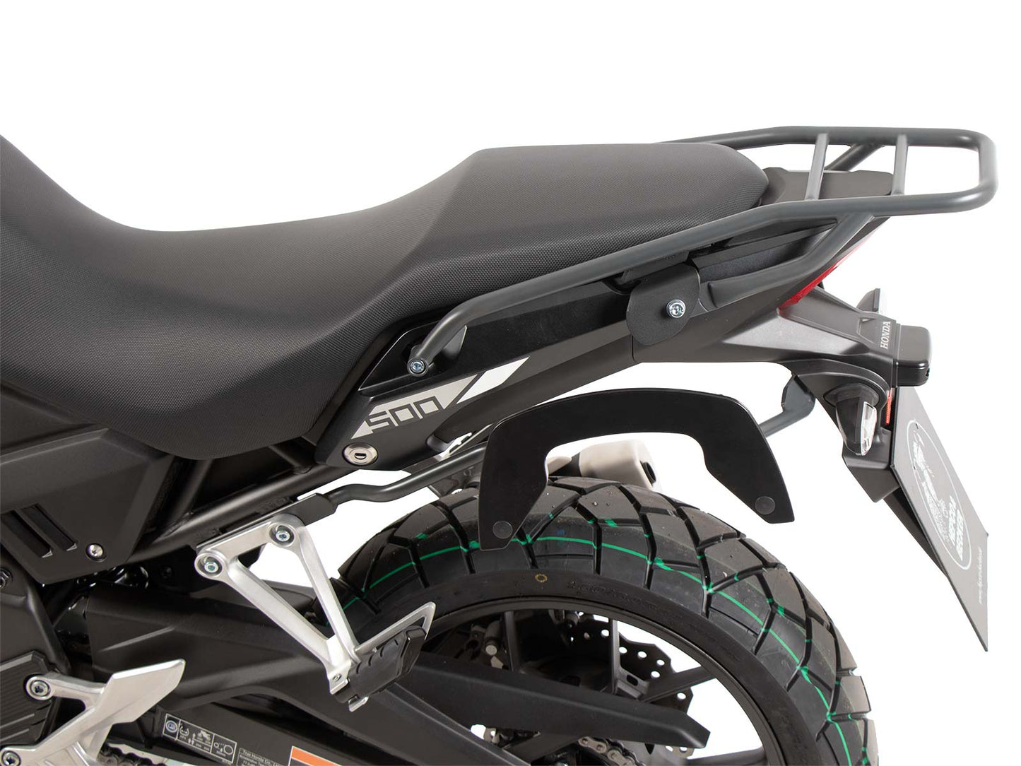 Hepco & Becker Tube rear rack anthracite for Honda CB 500 X (2017-2018)