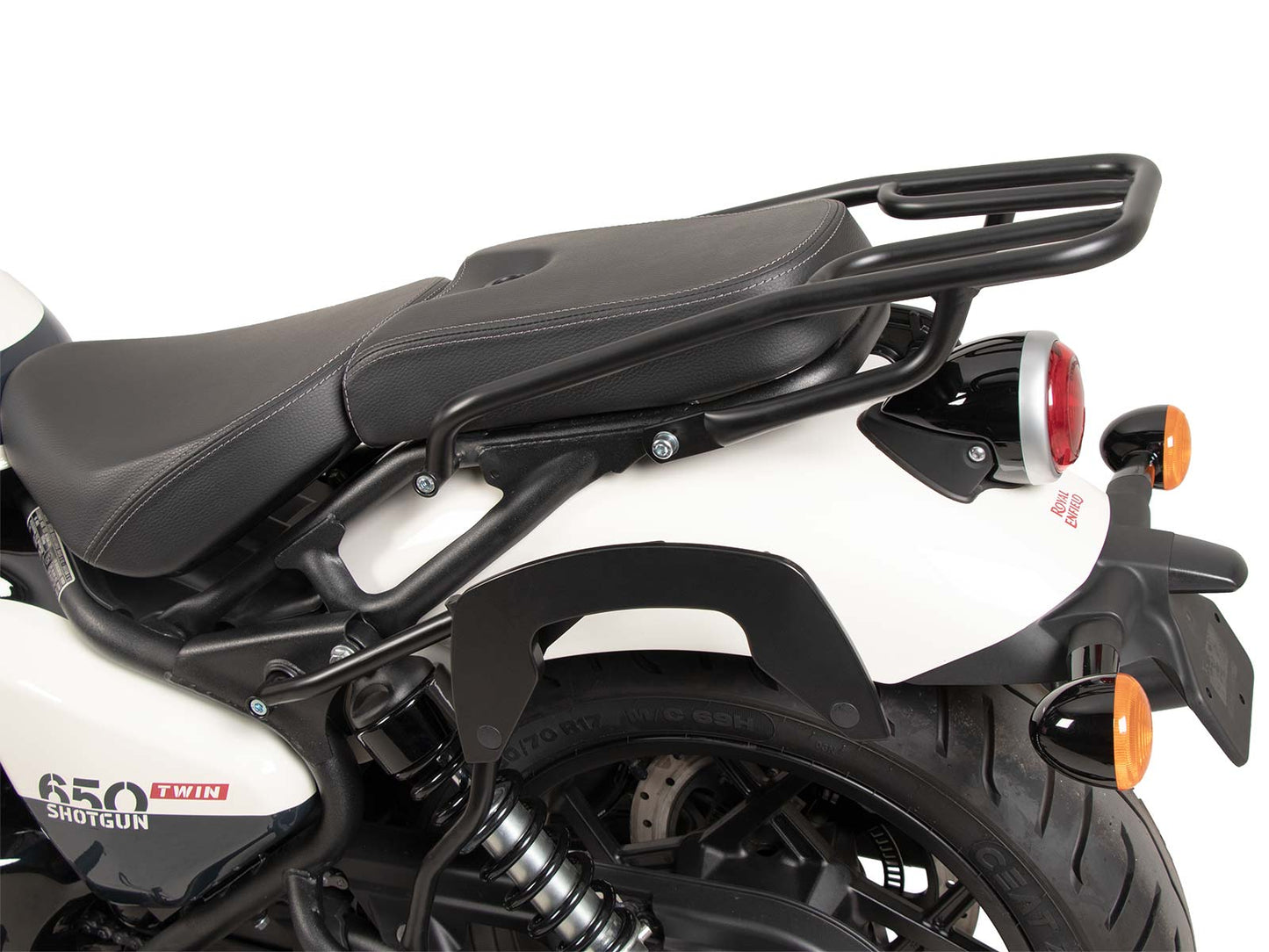 Hepco & Becker Tube rear rack black for Royal Enfield Shotgun 650 (2024-)