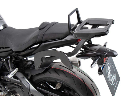 Hepco & Becker Alurack top case carrier anthracite/black for Yamaha MT-10 (2022-2024)