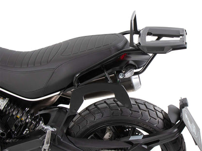 Hepco & Becker Alurack top case carrier black for Ducati Scrambler 1100 Dark Pro/Pro/Sport Pro (2021-2024)