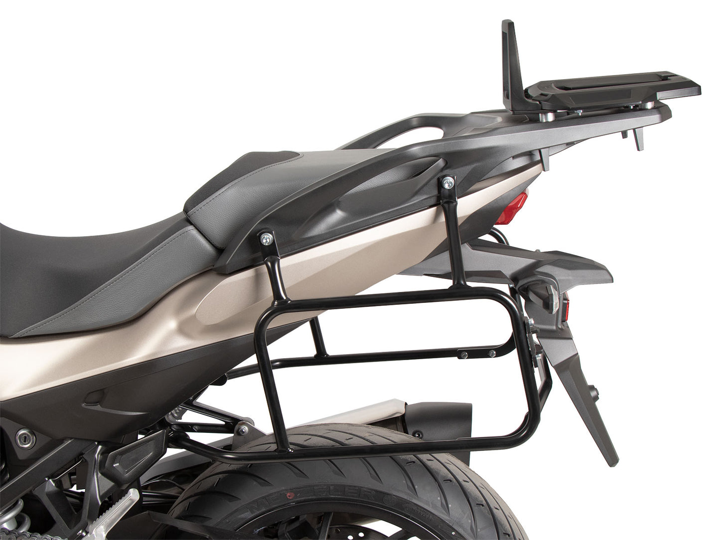 Hepco & Becker Alurack top case carrier black for combination with original rear rack for Honda NT 1100 / DCT / ES (2025-)
