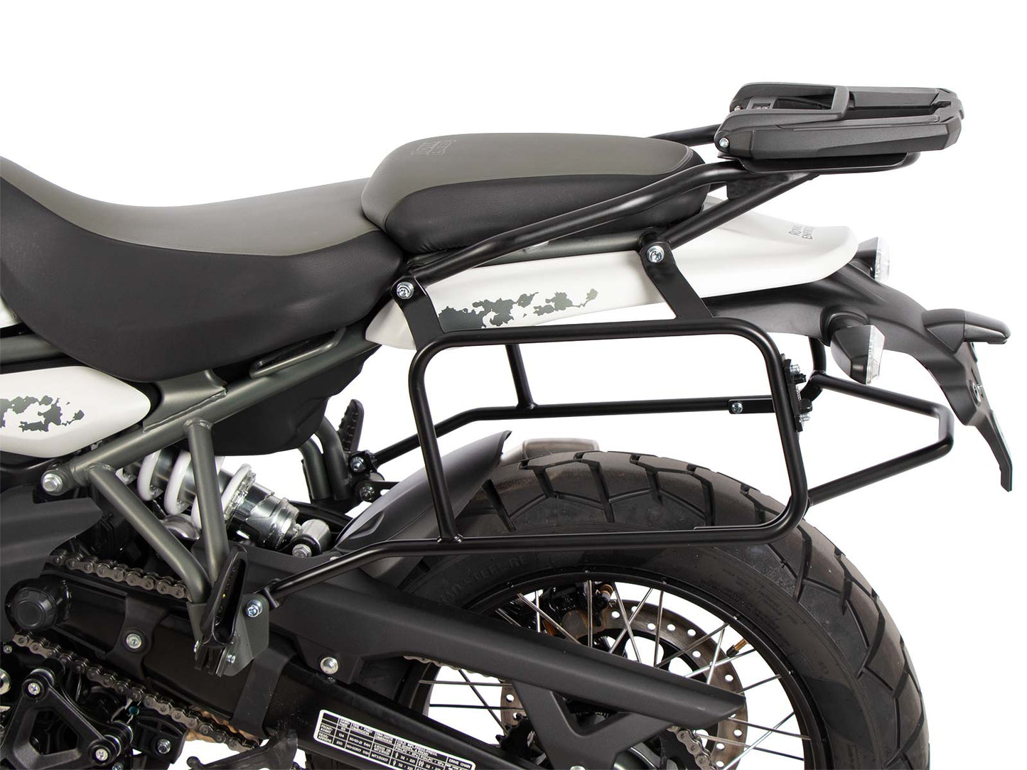 Hepco & Becker Easyrack topcasecarrier black for combination with original rear rack for Royal Enfiel Himalayan 450 (2024-)