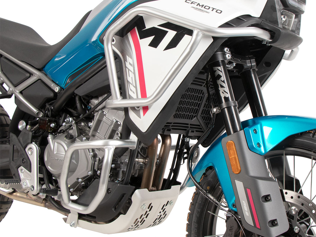 Hepco & Becker Tankguard silver for CF Moto 450 MT (2024-)