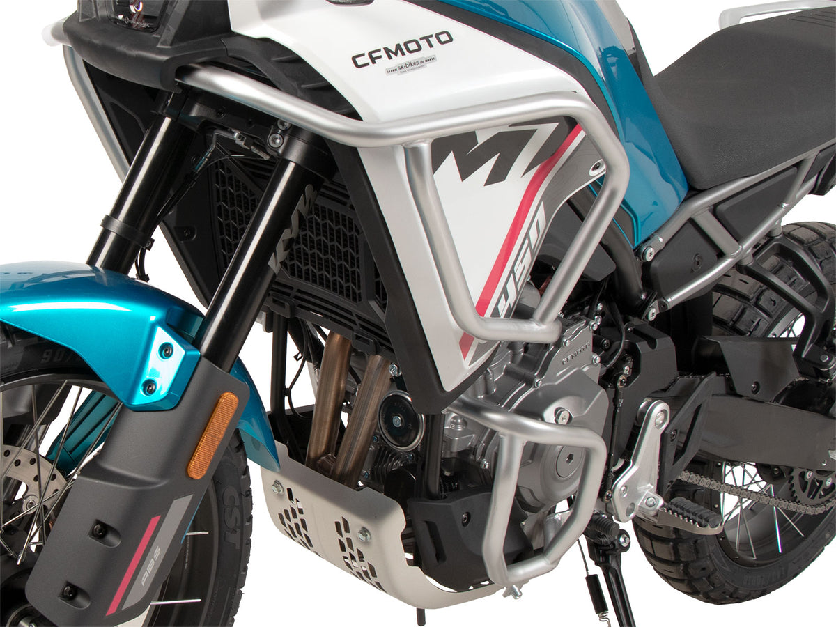 Hepco & Becker Tankguard silver for CF Moto 450 MT (2024-)