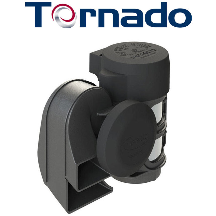 Marco TR2 Tornado Compact twin tone horn with integrated compressor - Makers of the Denali Soundbomb