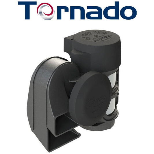 Marco TR2 Tornado Compact twin tone horn with integrated compressor - Makers of the Denali Soundbomb