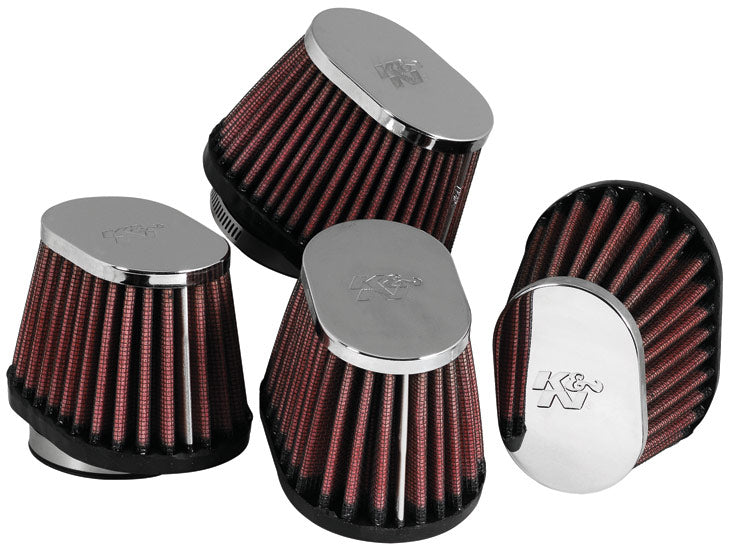 K&N Universal Clamp-On Air Filter RC-1824 Big Bike Tech