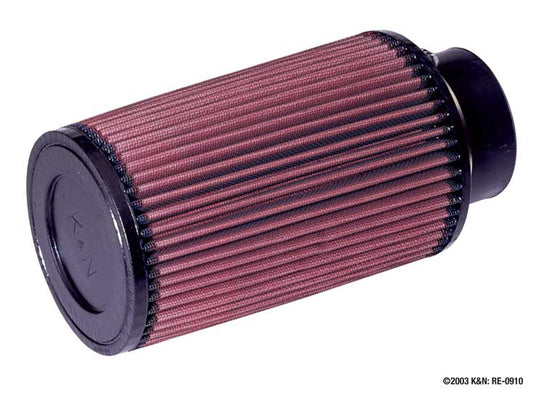 K&N Universal Clamp-On Air Filter RE-0910 Big Bike Tech