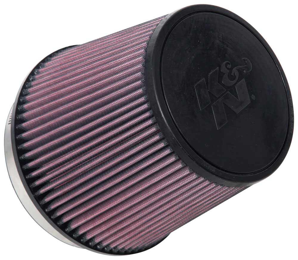 K&N Universal Clamp-On Air Filter RU-1014 Big Bike Tech