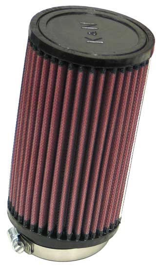 K&N Universal Clamp-On Air Filter RU-1480 Big Bike Tech