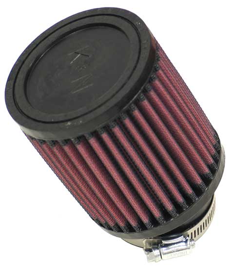 K&N Universal Clamp-On Air Filter RU-1700 Big Bike Tech