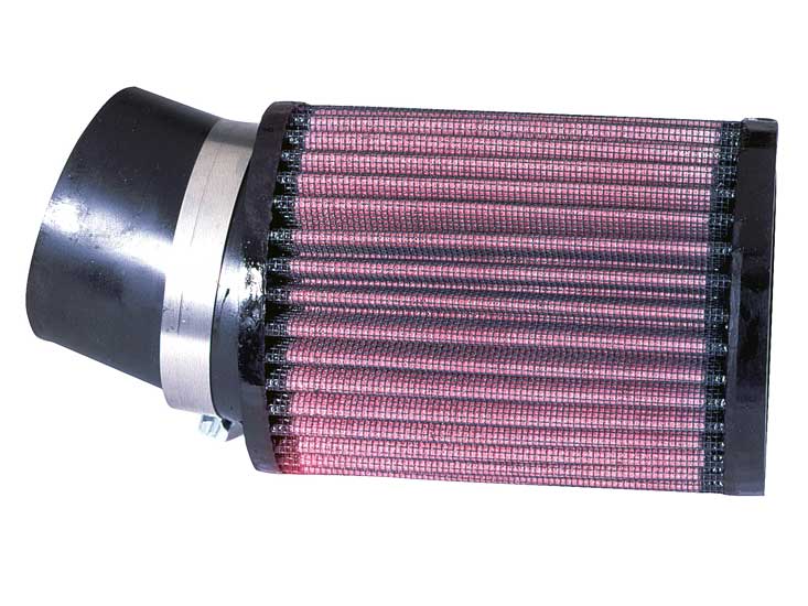 K&N Universal Clamp-On Air Filter RU-1760 Big Bike Tech
