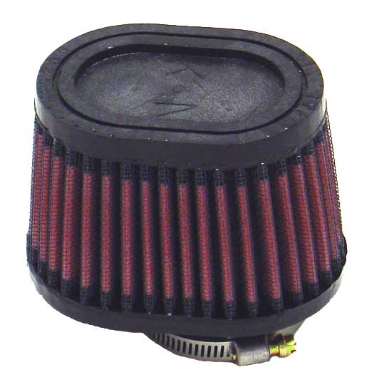 K&N Universal Clamp-On Air Filter RU-2450 Big Bike Tech