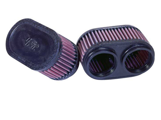 K&N Universal Clamp-On Air Filter RU-2922 Big Bike Tech