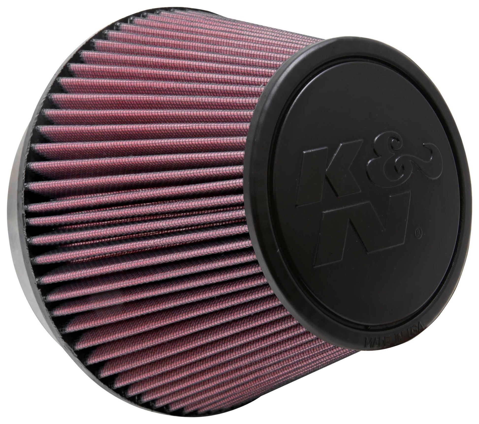 K&N Universal Clamp-On Air Filter RU-2960 Big Bike Tech