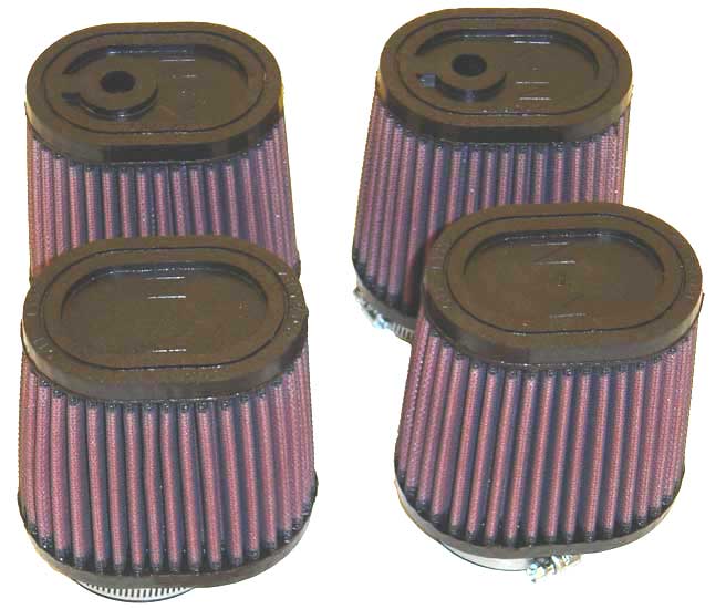 K&N Universal Clamp-On Air Filter RU-2989 Big Bike Tech