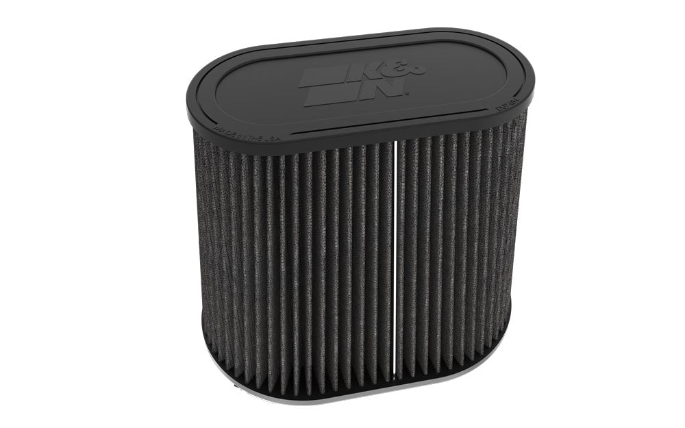 K&N Universal Clamp-On Air Filter RU-3136HBK Big Bike Tech
