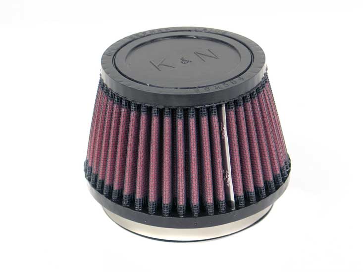 K&N Universal Clamp-On Air Filter RU-4410 Big Bike Tech