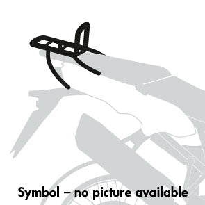 Hepco & Becker Topcase carrier tube-type chrome for Hyosung GV 650 i Aquilia (2006-2011)
