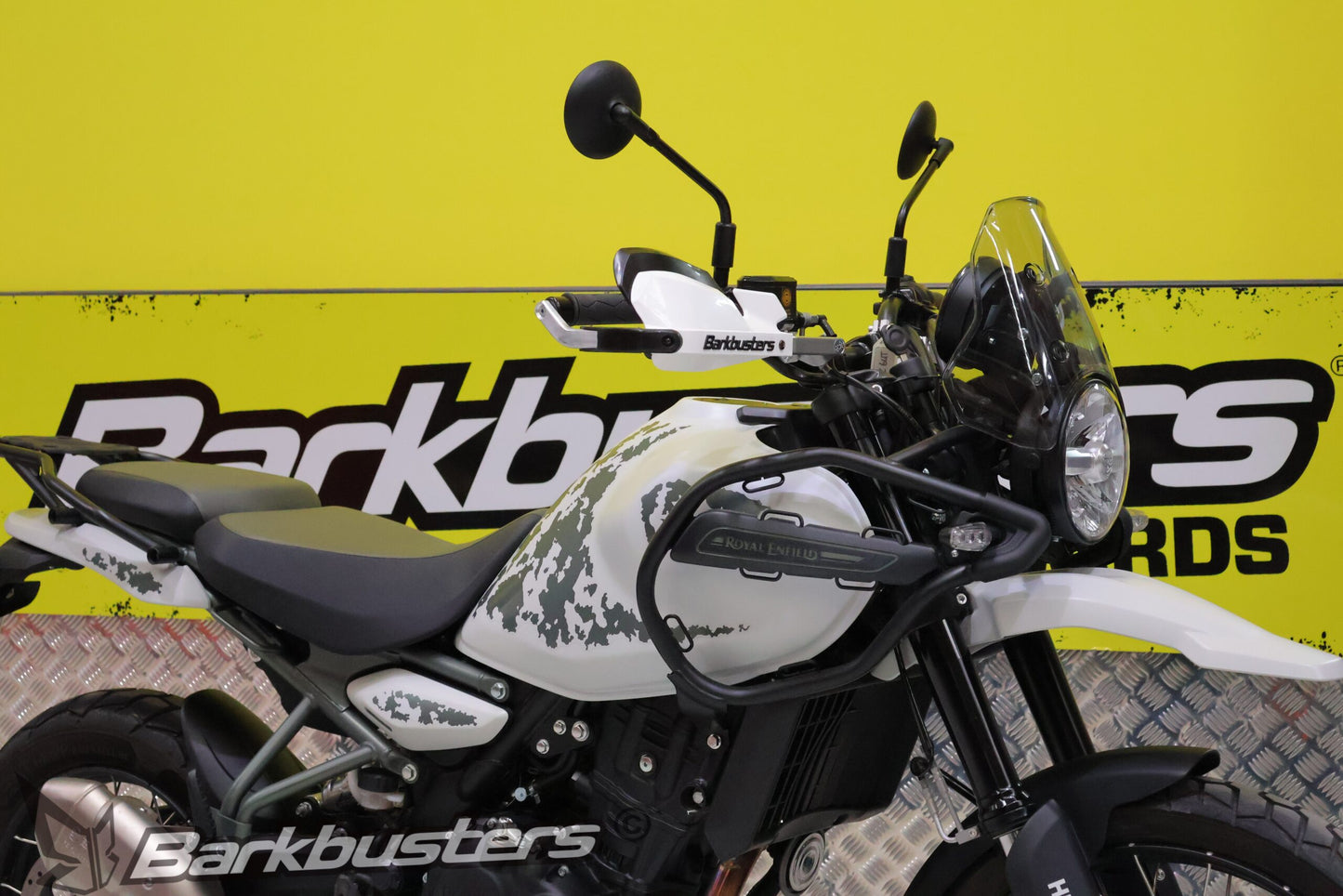 Barkbusters Hardware Kit - Two Point Mount:   
ROYAL ENFIELD HIMALAYAN 450 (2024-)