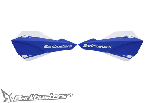 Barkbusters SABRE MX/Enduro Handguard - BLUE (with deflectors in WHITE)