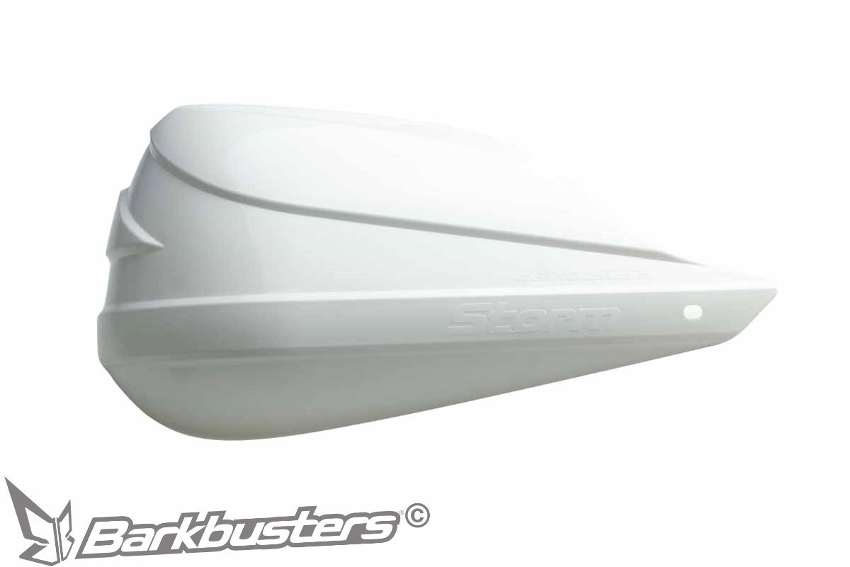 Barkbusters STORM Plastic Guards Only - WHITE