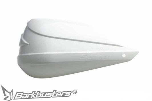 Barkbusters STORM Plastic Guards Only - WHITE