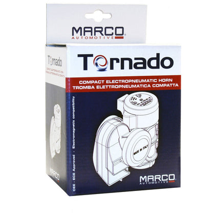 Marco TR2 Tornado Compact twin tone horn with integrated compressor - Makers of the Denali Soundbomb