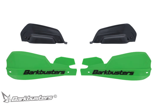 Barkbusters VPS Plastic Guards Only - GREEN (with deflectors in BLACK)