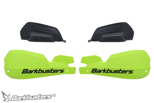 Barkbusters VPS Plastic Guards Only - YELLOW HiViz (with deflectors in BLACK)