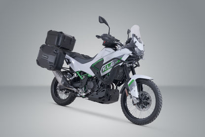 SW-Motech Adventure set DUSC with top case L for Akrapovic