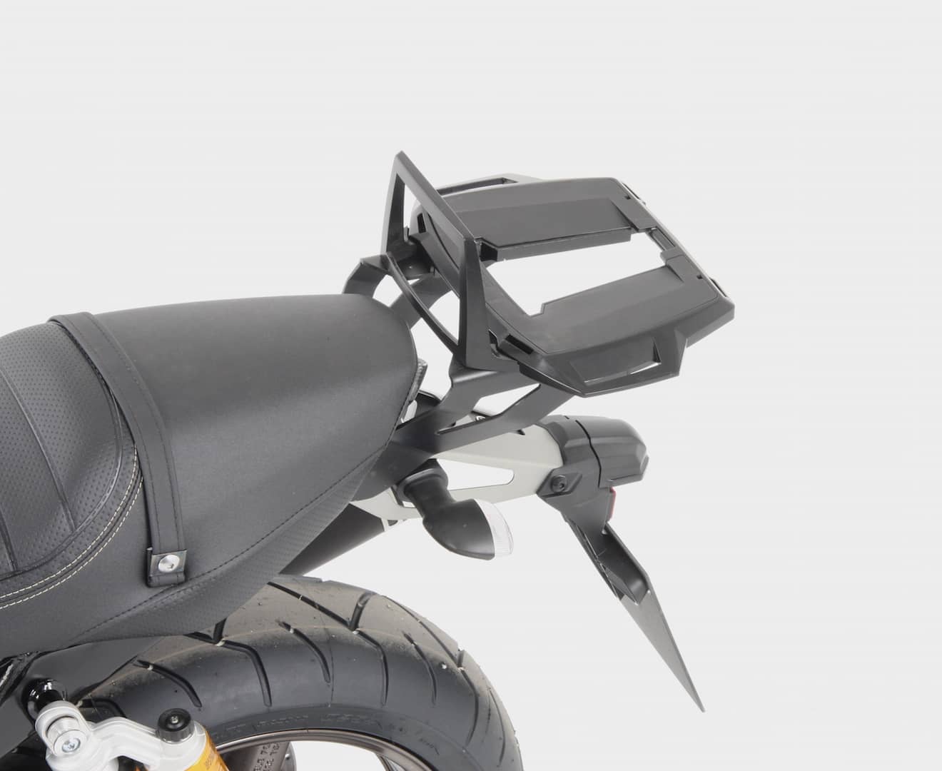 Hepco & Becker Alurack topcasecarrier black for Yamaha XJR 1300 (2015-2016)