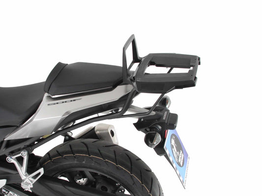 Hepco & Becker Alurack top case carrier anthracite/black for Honda CB 500 F (2016-2018)