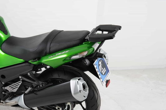 Hepco & Becker Alurack topcasecarrier black for Kawasaki ZZ-R 1400 (2006-2011)