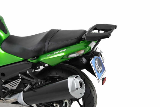 Hepco & Becker Alurack topcasecarrier black for Kawasaki ZZ - R 1400 (2012-2020)