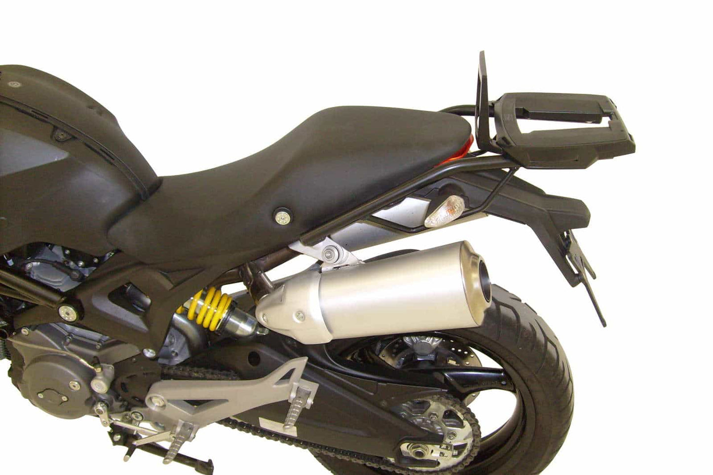 Hepco & Becker Alurack top case carrier black for Ducati Monster 696 (2008-2014)/796 (2010-2016)/1100 (2008-2012)