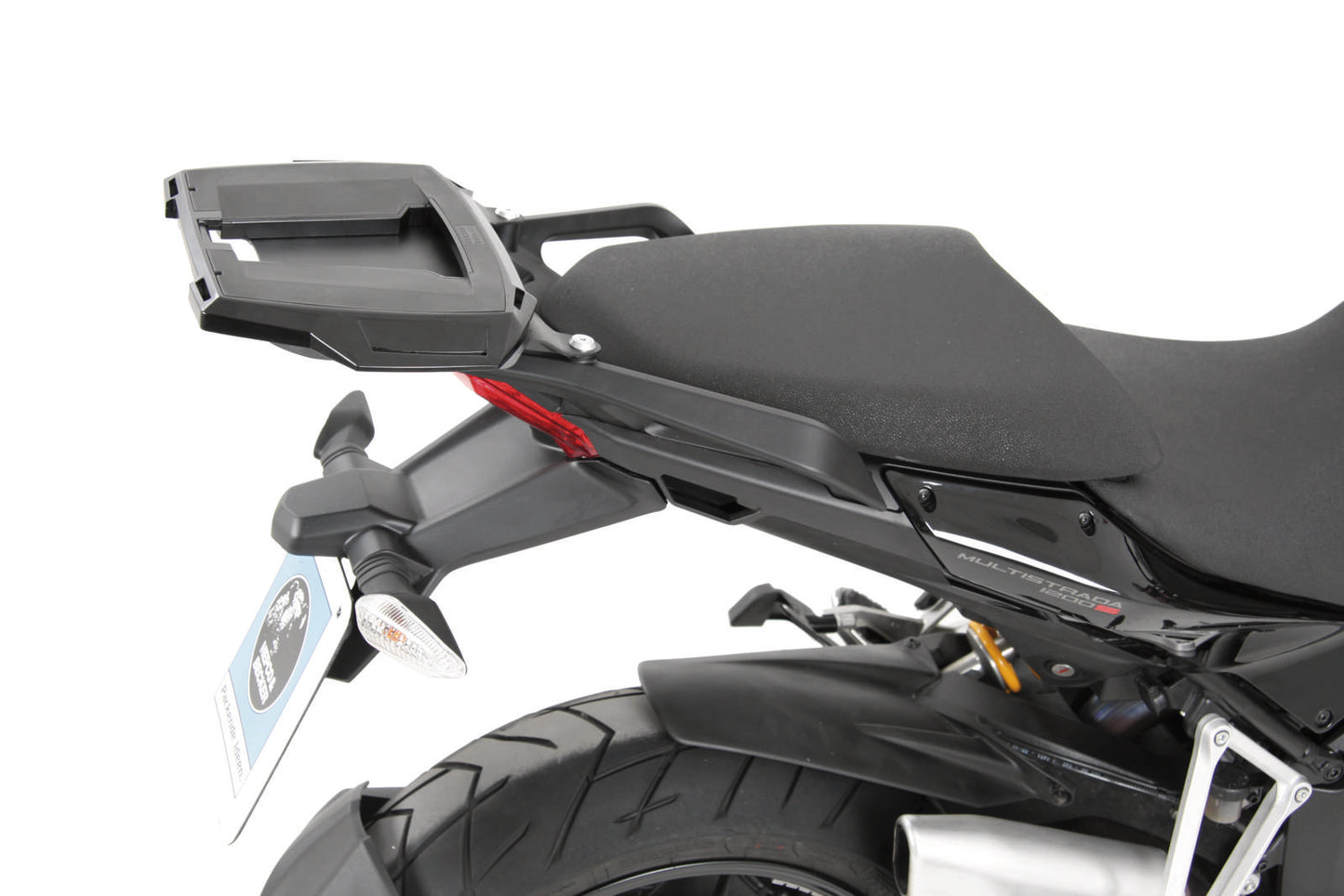 Hepco & Becker Alurack top case carrier black for Ducati Multistrada 1200/S (2010-2014)