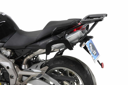Hepco & Becker Alurack top case carrier black for Aprilia SL 750 Shiver (2007-2009)/GT (2009-2016)