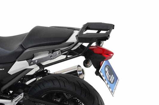 Hepco & Becker Alurack top case carrier black for Honda NC 700 X (2012-2013)/750 X/DCT (2014-2020)