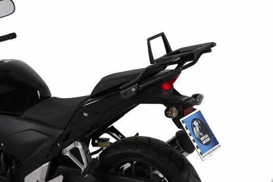 Hepco & Becker Alurack top case carrier anthracite/black for Honda CBR 500 R (2013-2015)