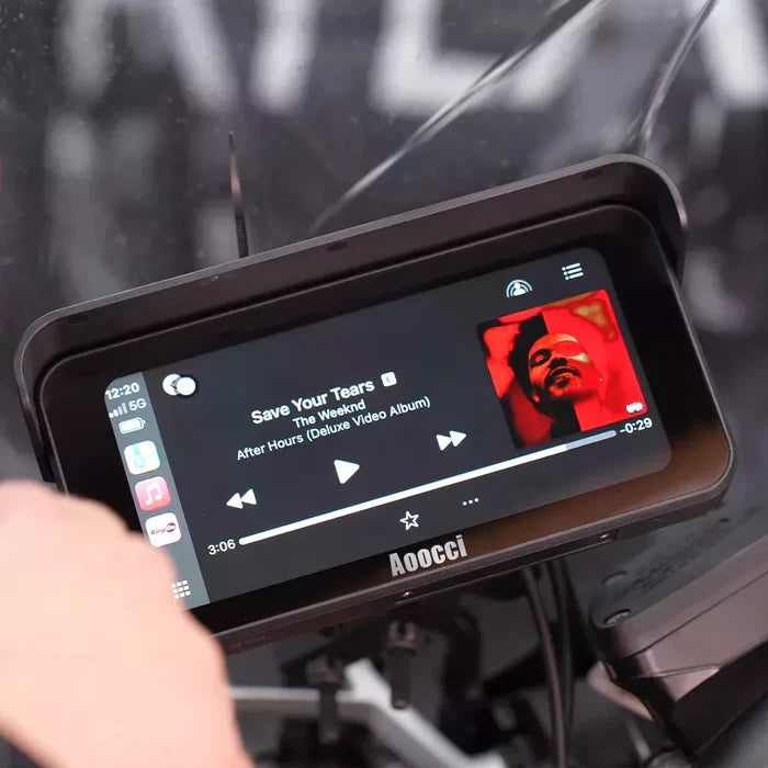 Aoocci C6 Pro 6.25" - Display / F&R Camera / Wireless CarPlay / TPMS / Bluetooth / Remote