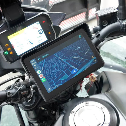 Aoocci C7 - 7" HD Screen for Motorcycle CarPlay & Android Auto
